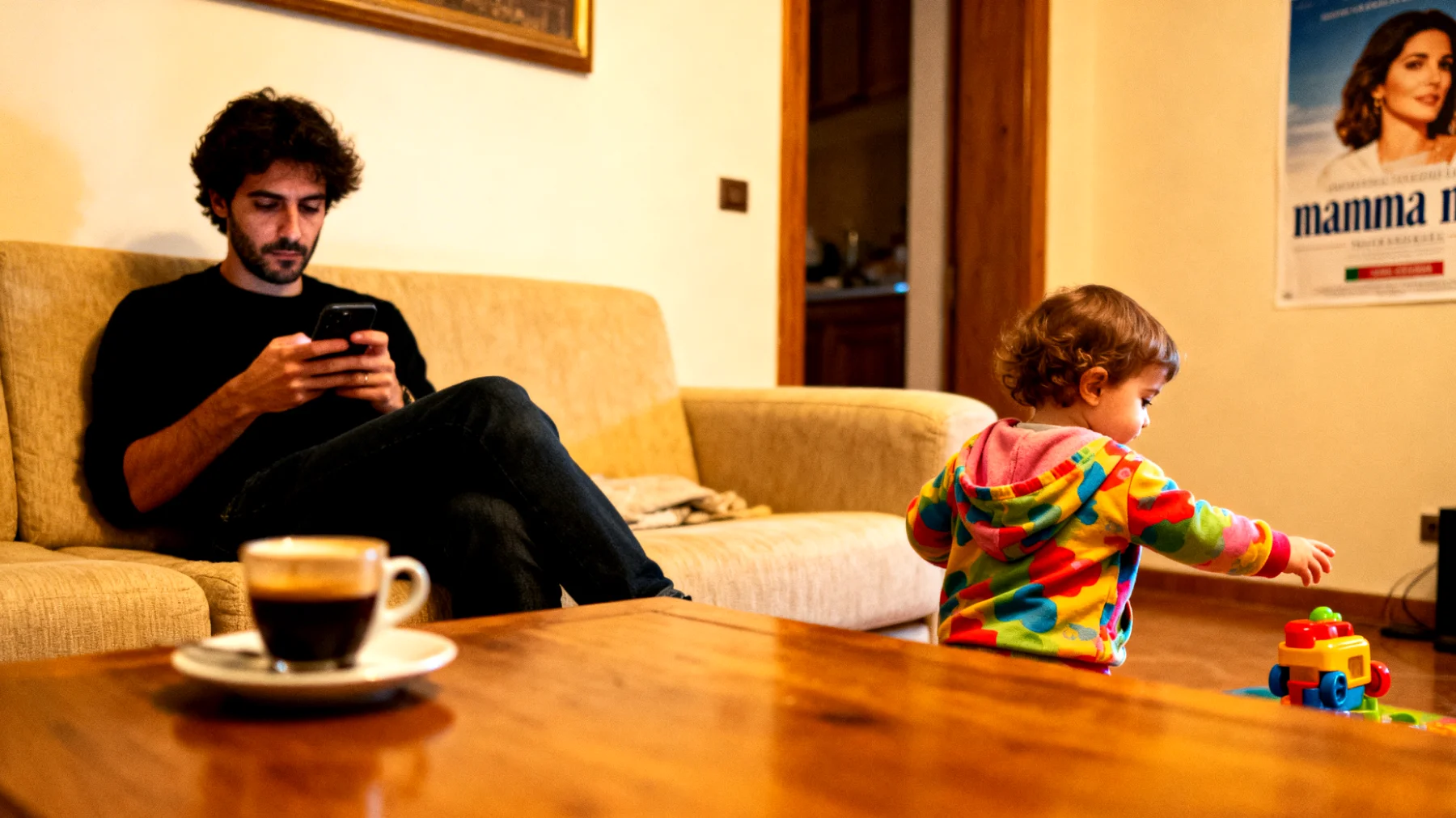 Genitori che faticano a creare momenti di dialogo emotivo autentico con i propri bambini, limitandosi alla gestione pratica quotidiana senza esplorare sentimenti, paure e gioie dei figli"